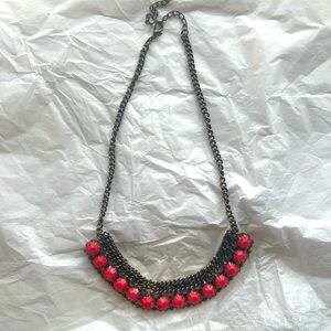 Coral Statement Necklace
